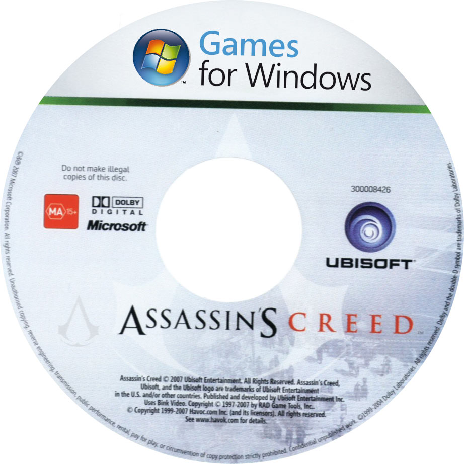 Assassins Creed - CD obal 2
