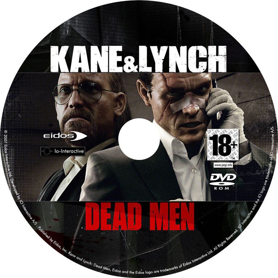 Kane & Lynch: Dead Men - CD obal