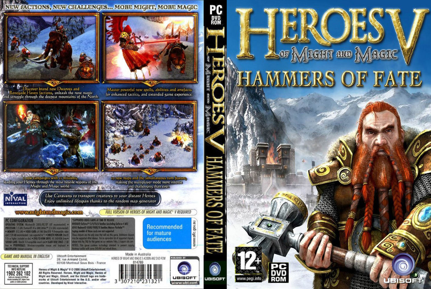 Heroes of might and magic русификатор. Герои 5 Hammers of Fate. Heroes of might and Magic 5 обложка. Heroes of might and Magic v Hammers of Fate. HOMM 5 Hammers of Fate.