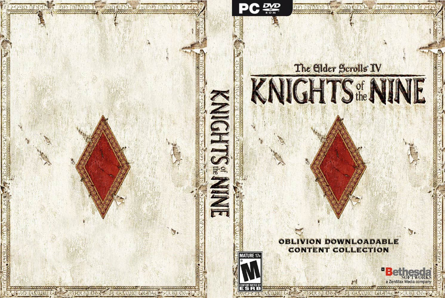 The Elder Scrolls 4: Knights Of The Nine - DVD obal