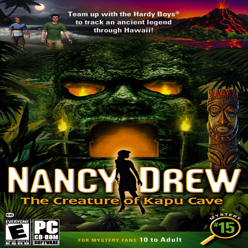 Nancy Drew: The Creature of Kapu Cave - predn CD obal