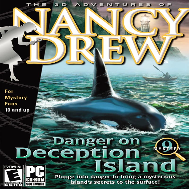 Nancy Drew: Danger on Deception Island - predn CD obal