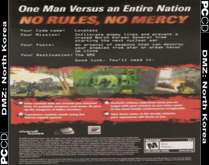 DMZ: North Korea - zadn CD obal