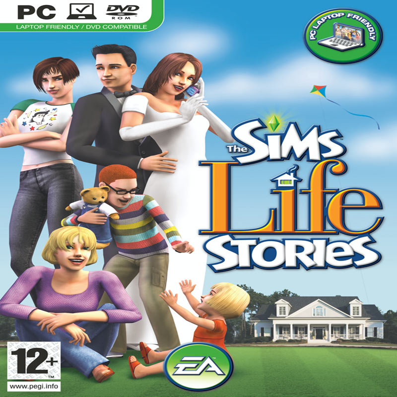 The Sims Life Stories - predn CD obal