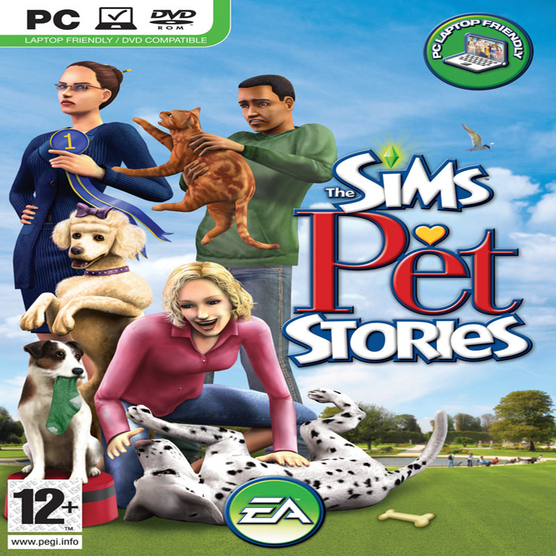 The Sims Pet Stories - predn CD obal