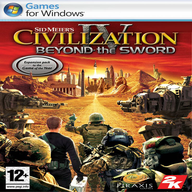 Civilization 4: Beyond the Sword - predn CD obal