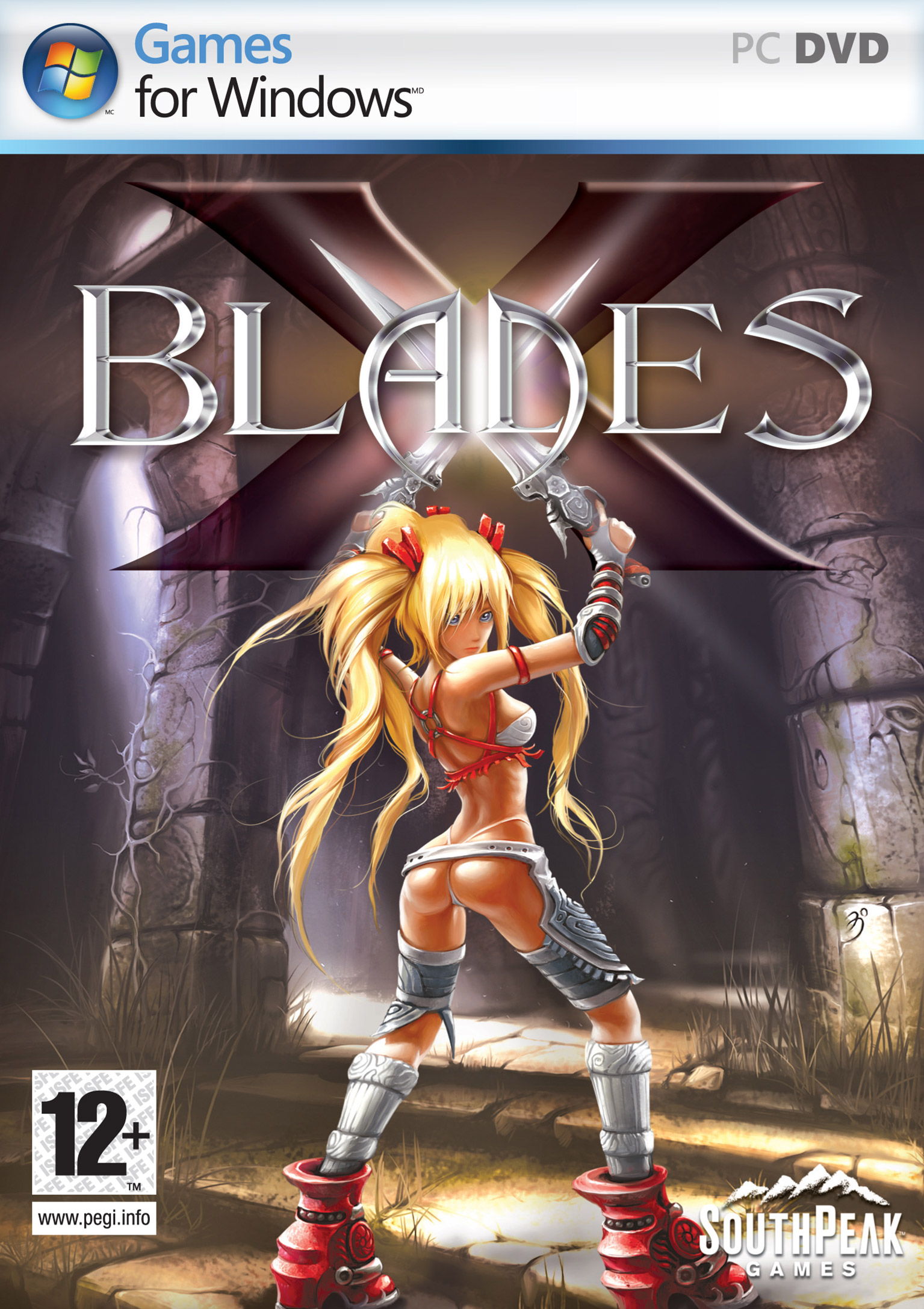 X-Blades - predn DVD obal