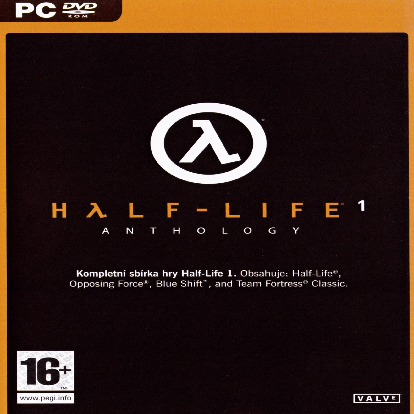 Half-Life 1: Anthology - predn CD obal