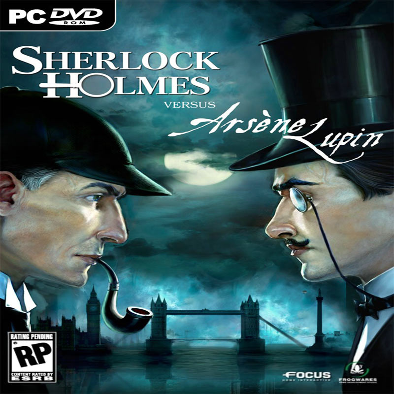 Sherlock Holmes versus Arsène Lupin - predn CD obal