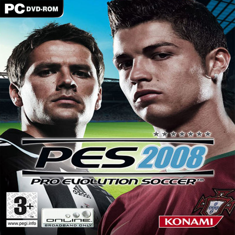 Pro Evolution Soccer 2008 - predn CD obal 2