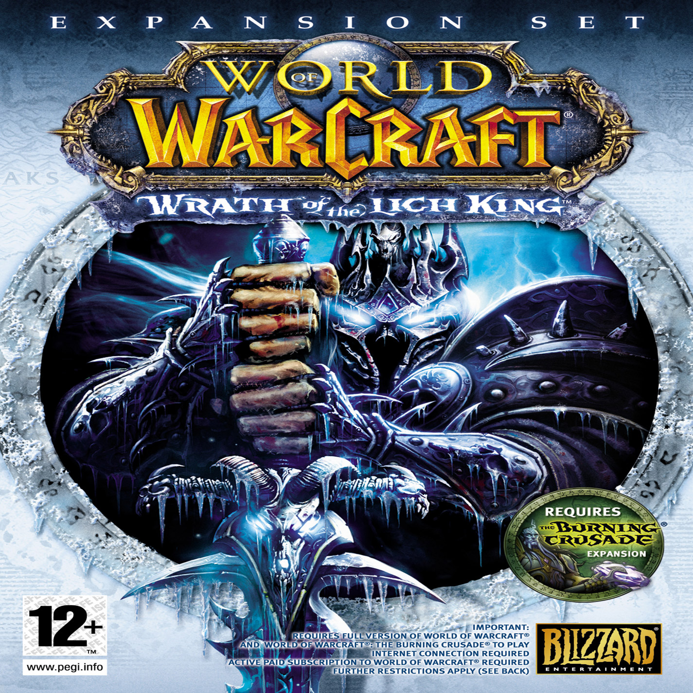 World of Warcraft: Wrath of the Lich King - predn CD obal