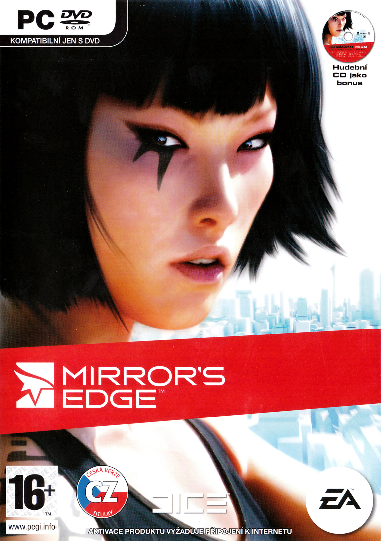 Mirror's Edge - predn DVD obal