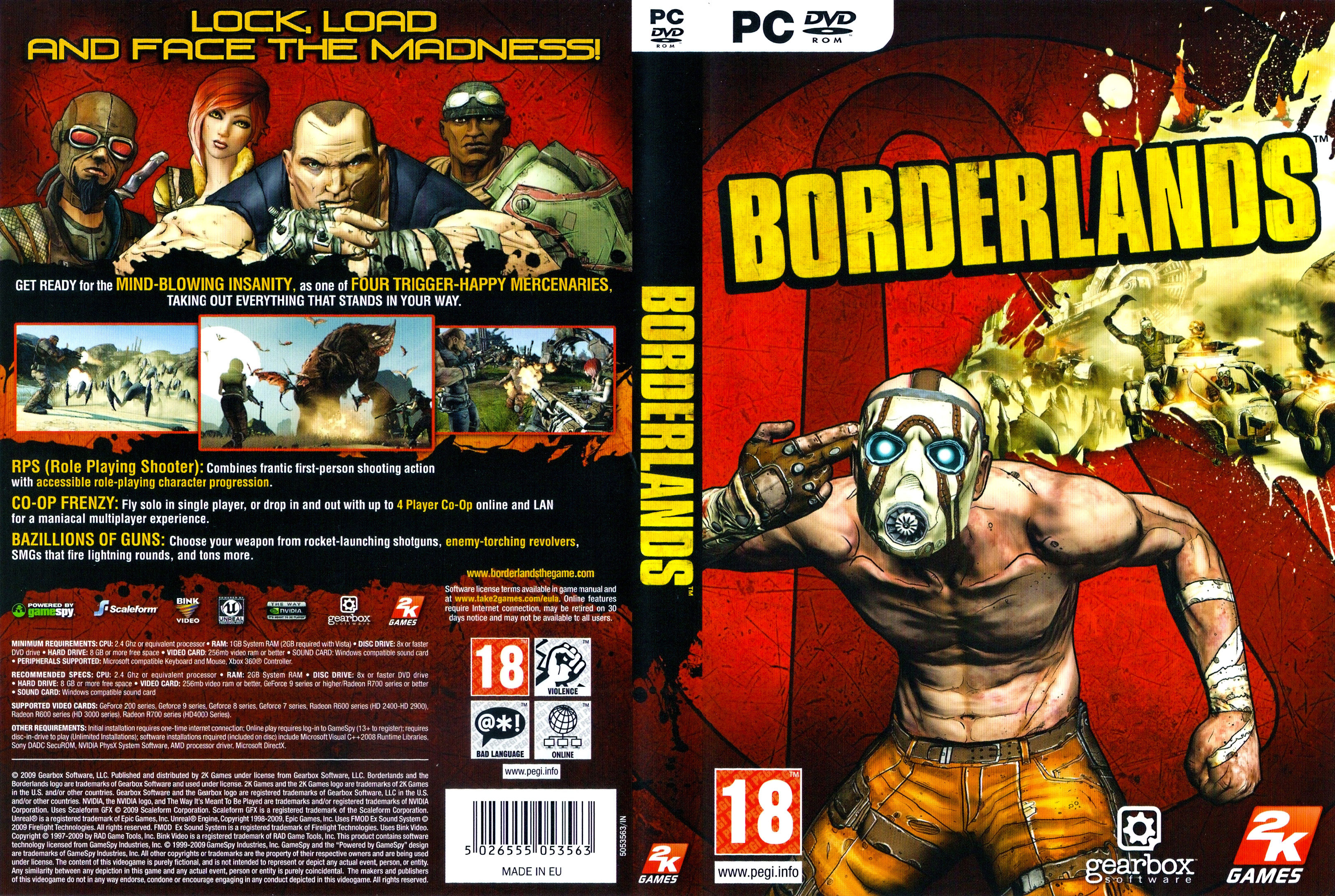 Borderlands - DVD obal