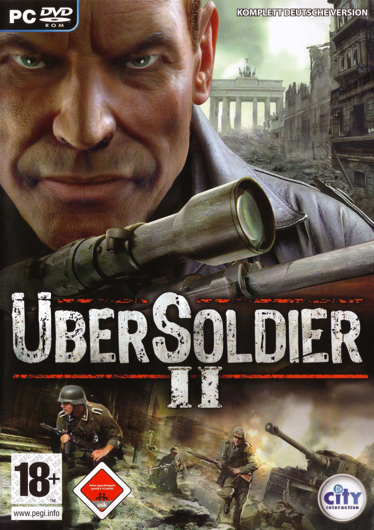 berSoldier 2: Crimes of War - predn DVD obal 2