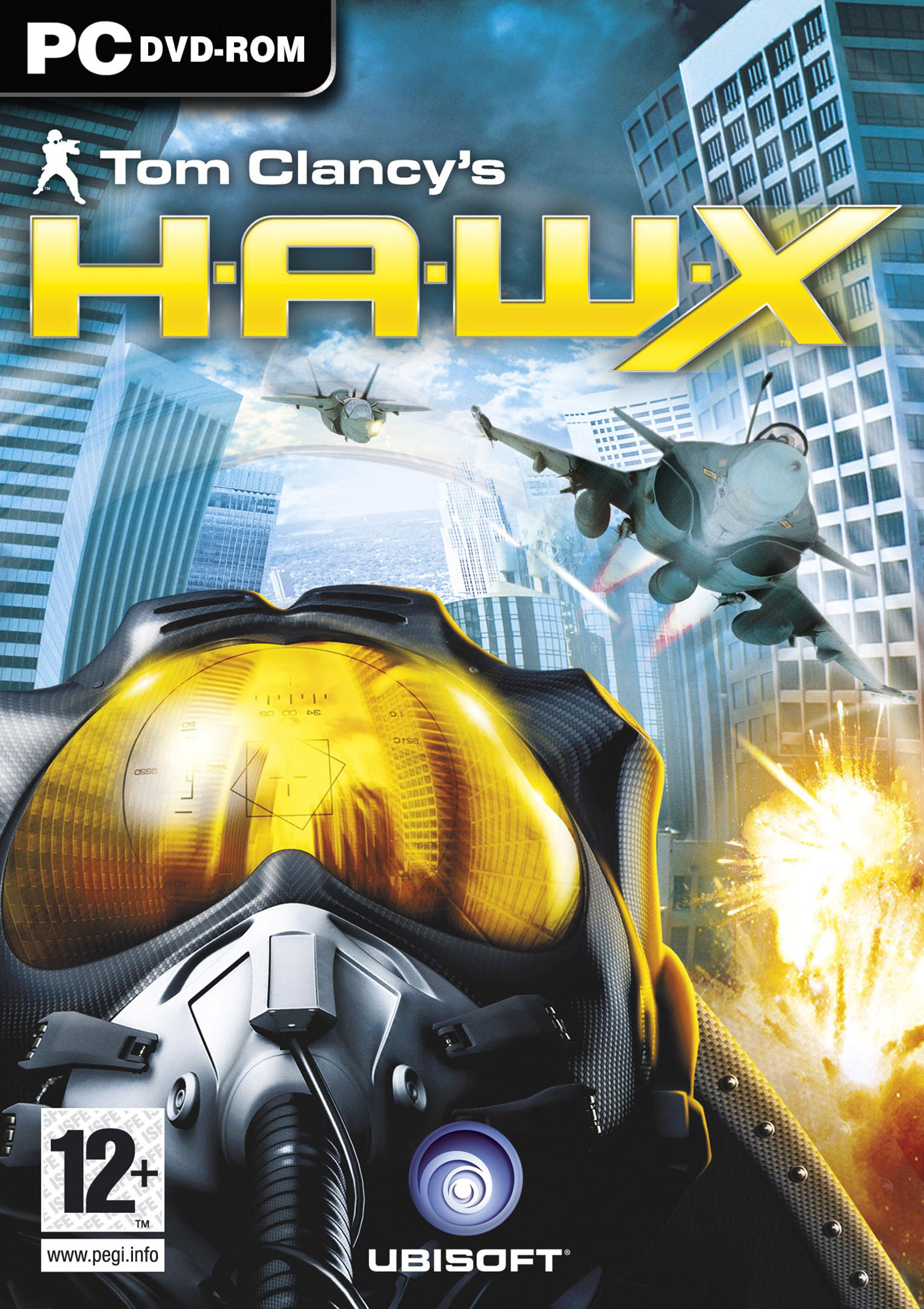 Tom Clancys H.A.W.X. - predn DVD obal