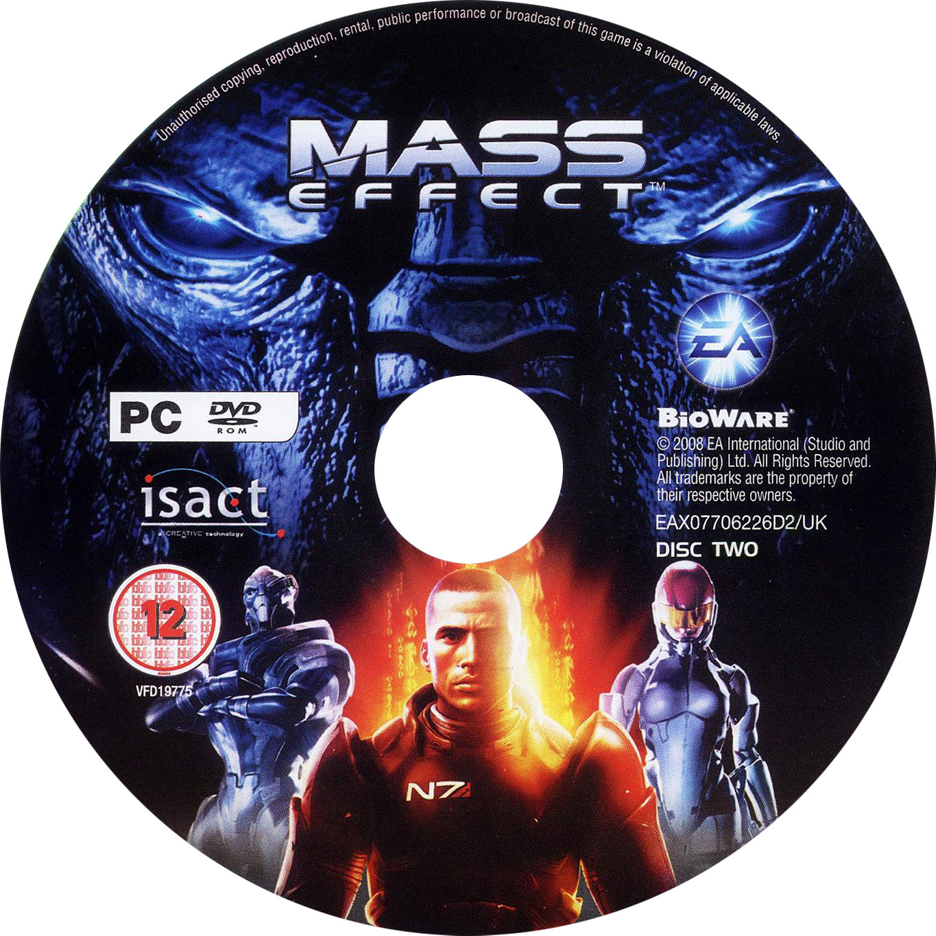 Mass Effect - CD obal 2