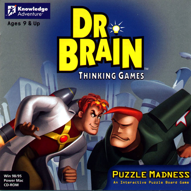 Dr. Brain Thinking Games: Puzzle Madness - predn CD obal