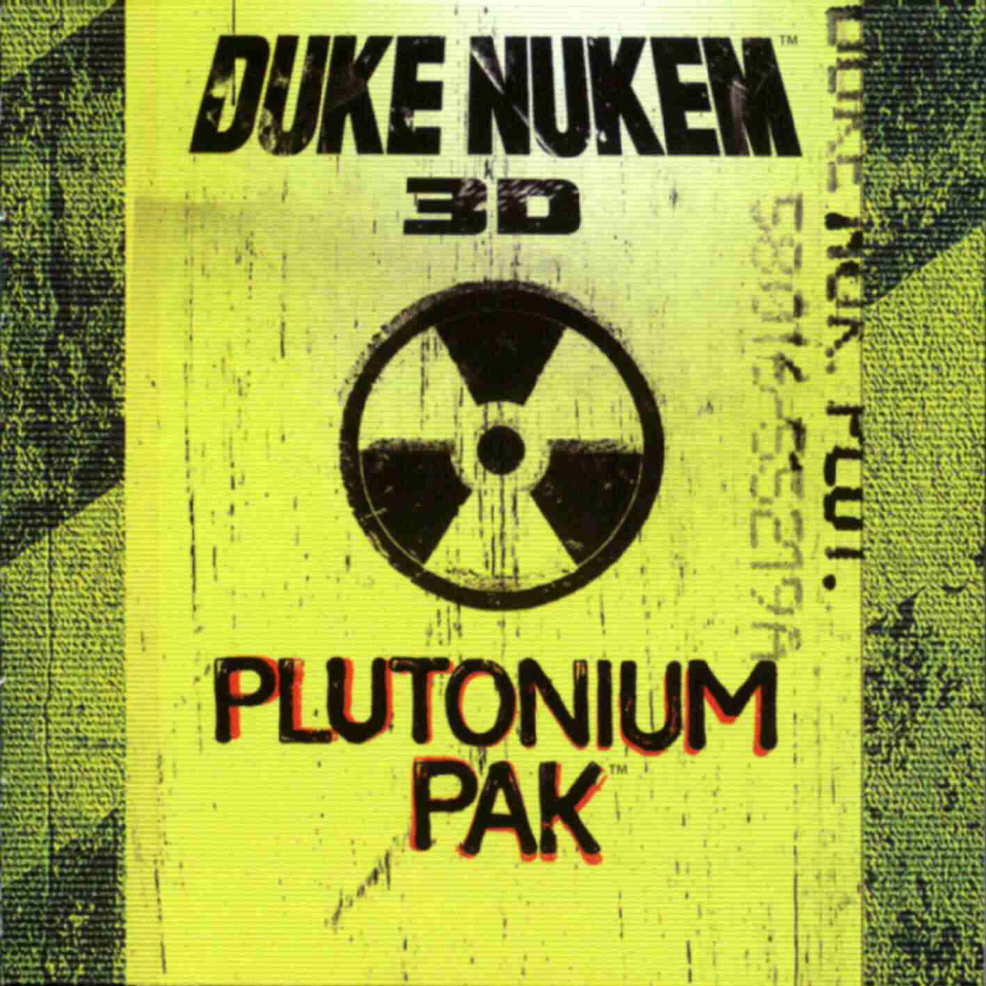 Duke Nukem 3D: Plutonium Pack - predn CD obal