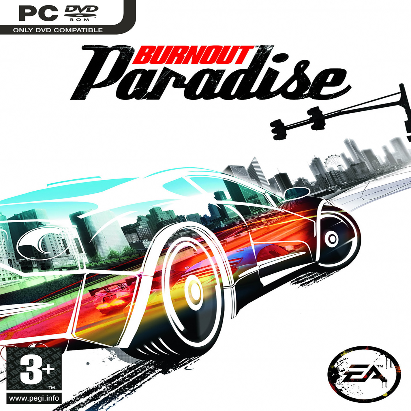 Burnout Paradise - predn CD obal