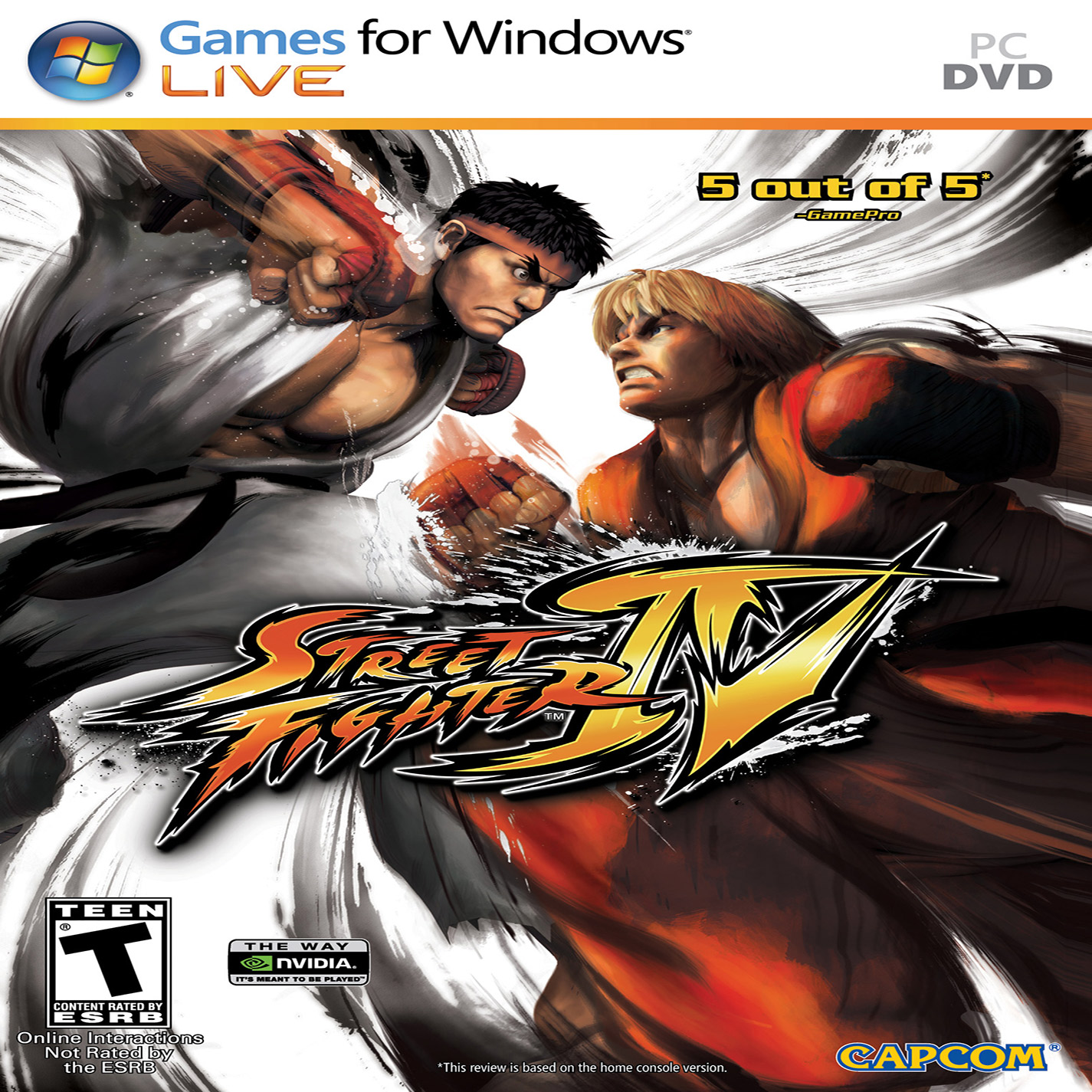 Street Fighter IV - predn CD obal