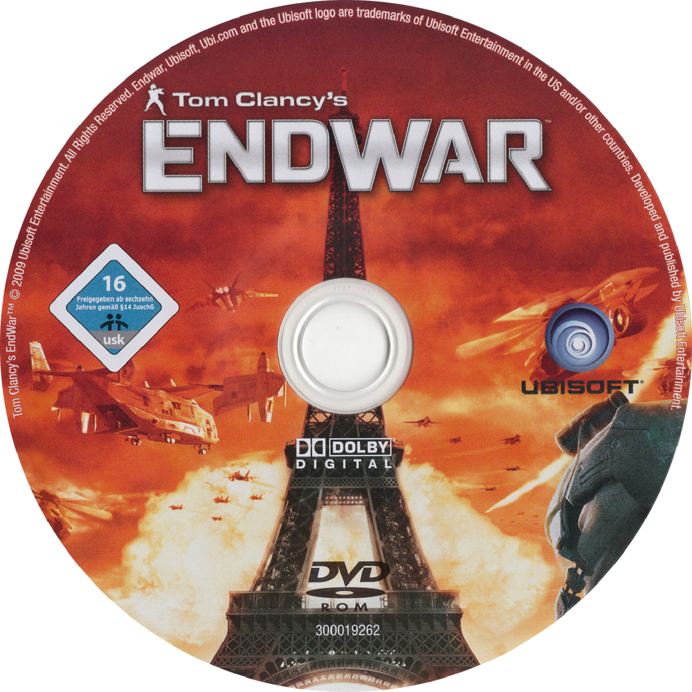 Tom Clancy's EndWar - CD obal