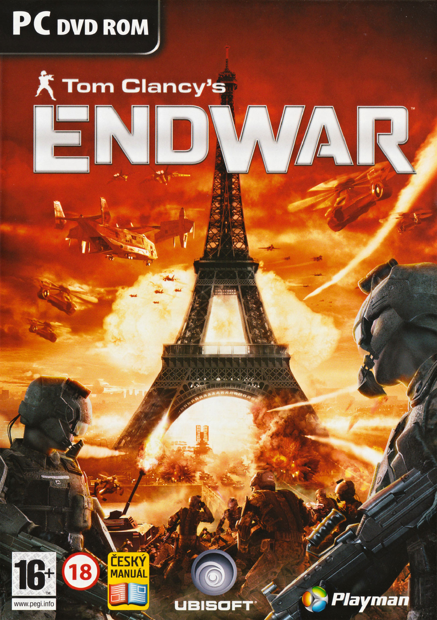 Tom Clancy's EndWar - predn DVD obal