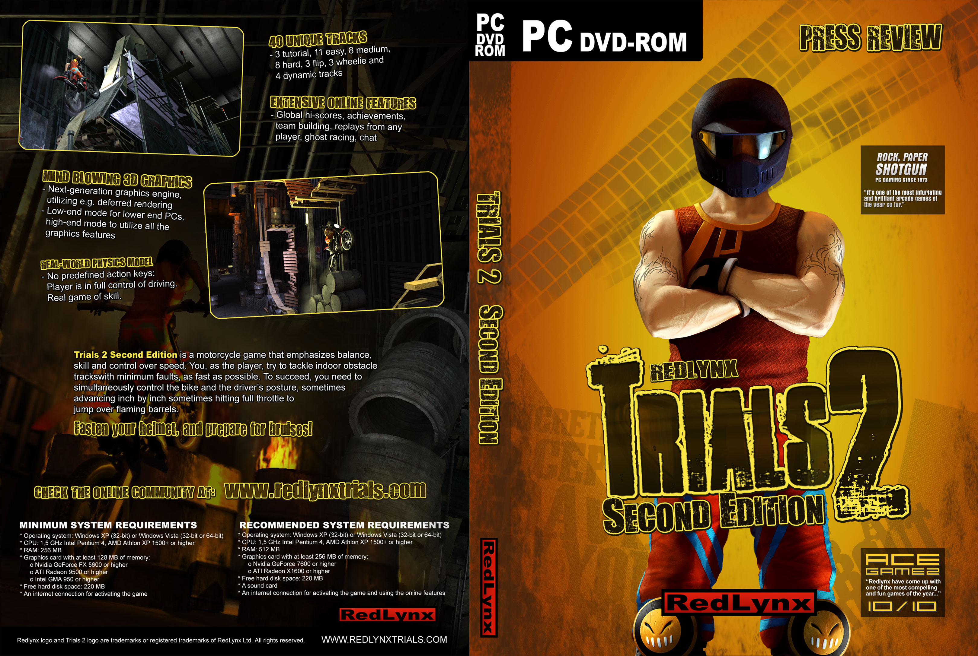 Trials 2: Second Edition - DVD obal