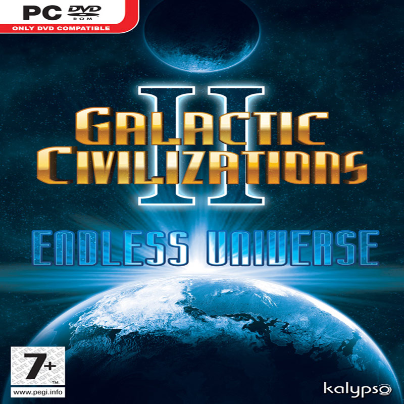 Galactic Civilizations 2: Endless Universe - predn CD obal
