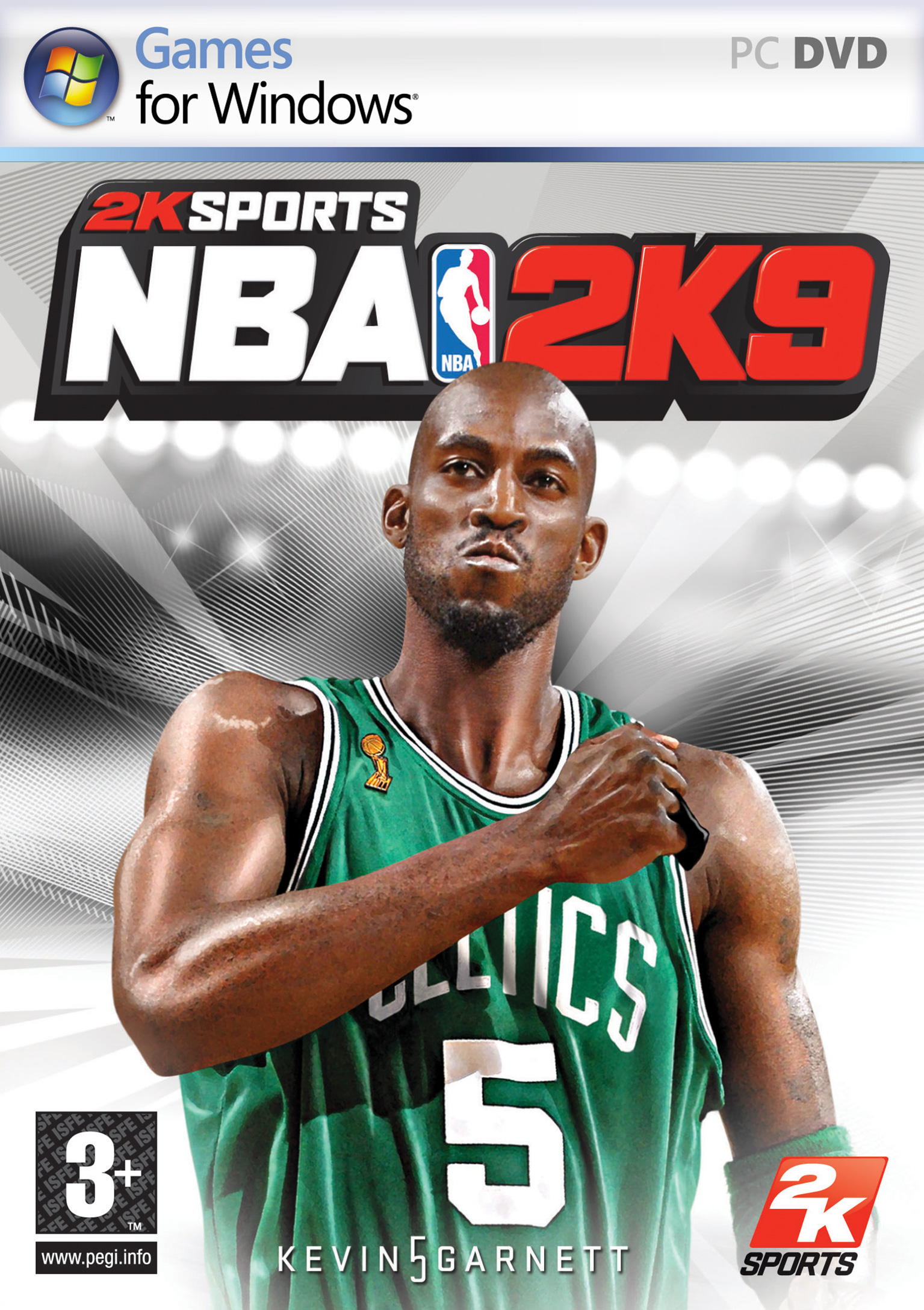 NBA 2K9 - predn DVD obal
