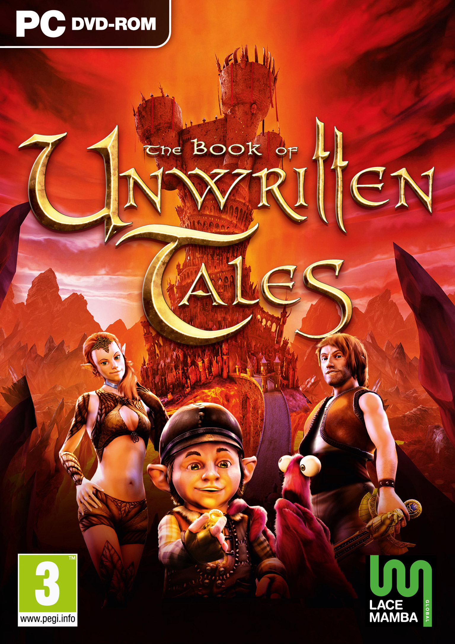 The Book of Unwritten Tales - predn DVD obal