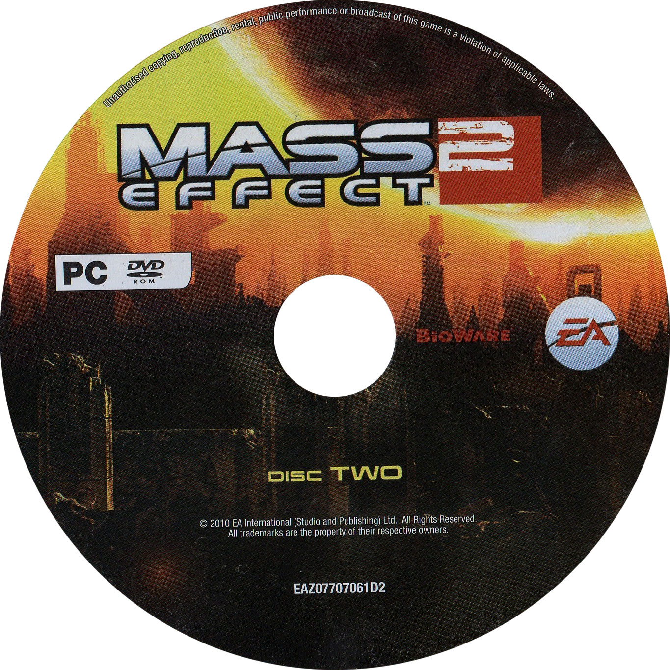 Mass Effect 2 - CD obal