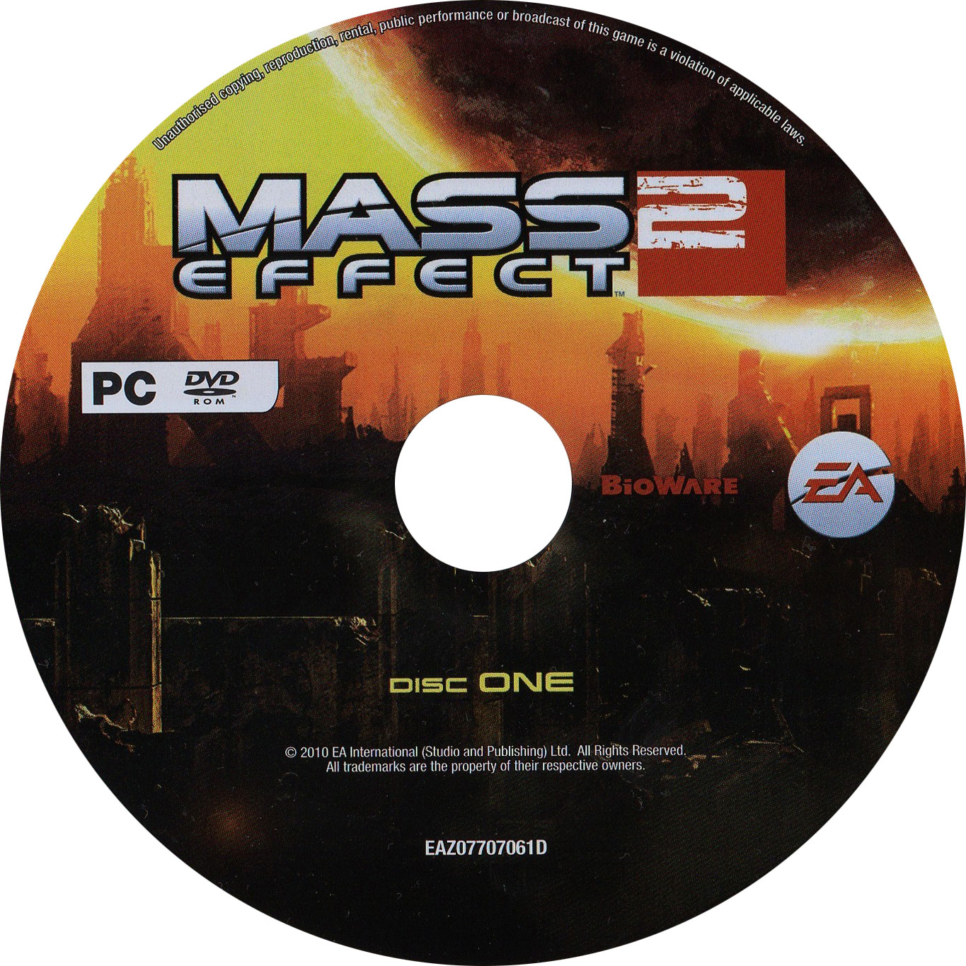 Mass Effect 2 - CD obal 2