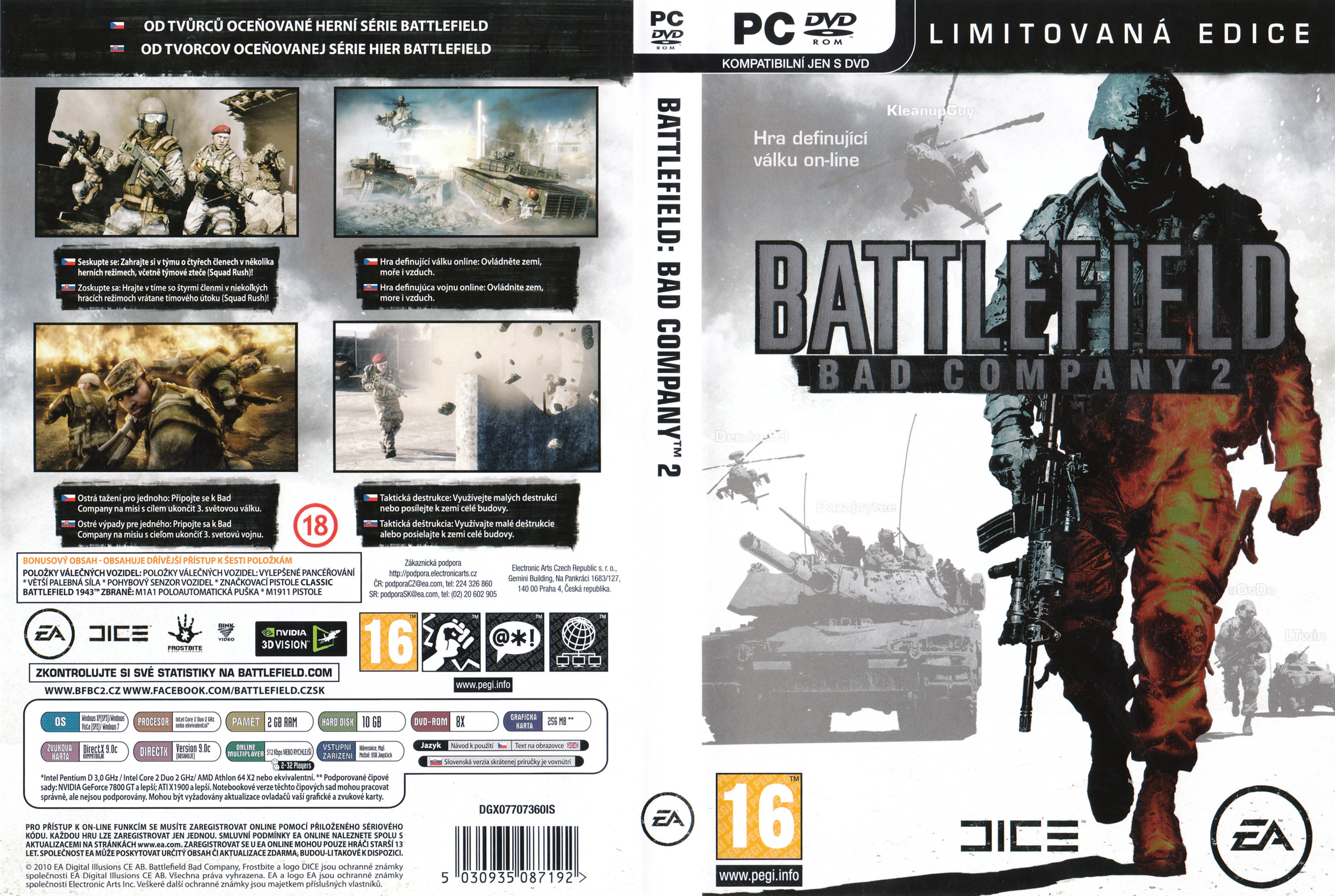 Battlefield: Bad Company 2 - DVD obal 4