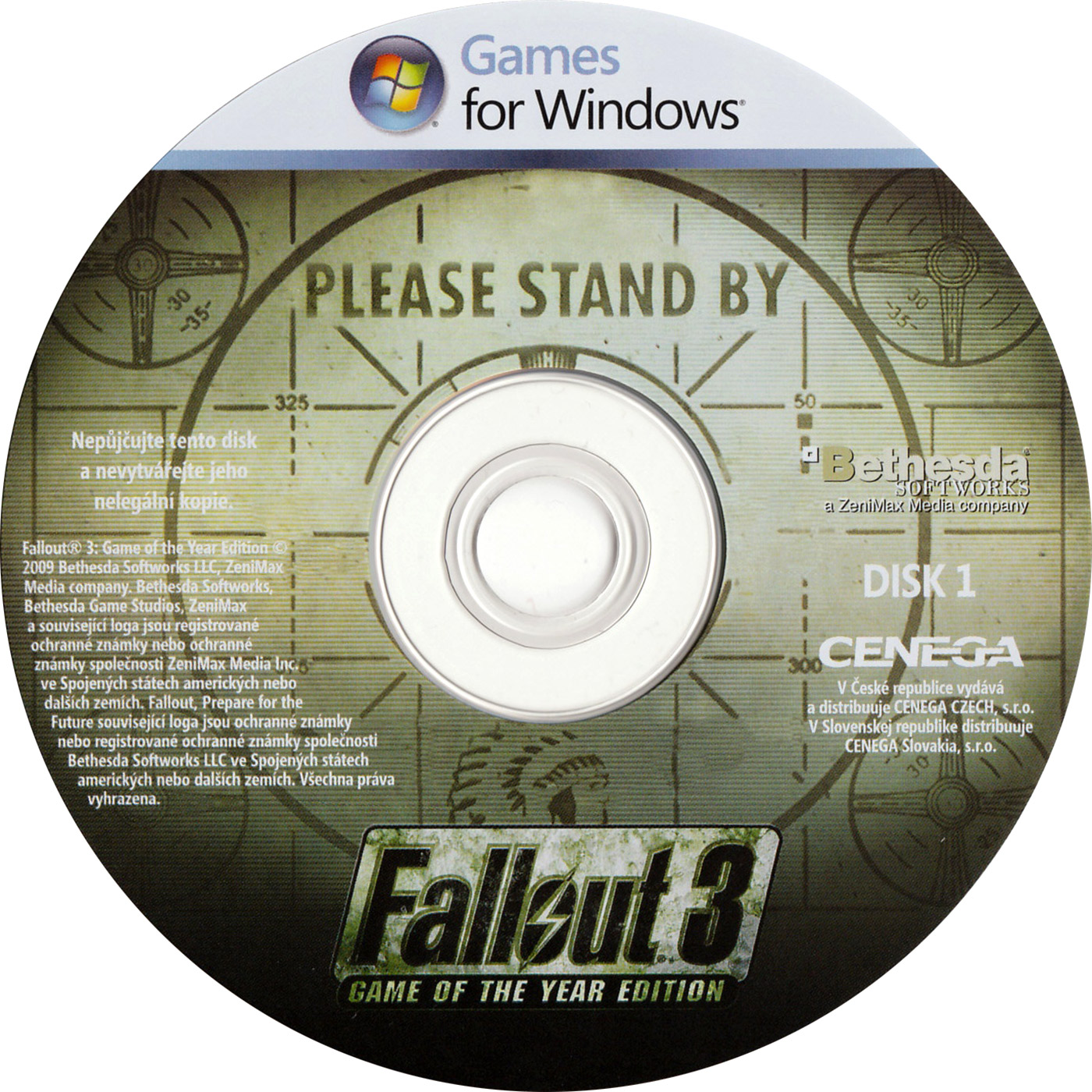 Fallout 3: Game of the Year Edition - CD obal