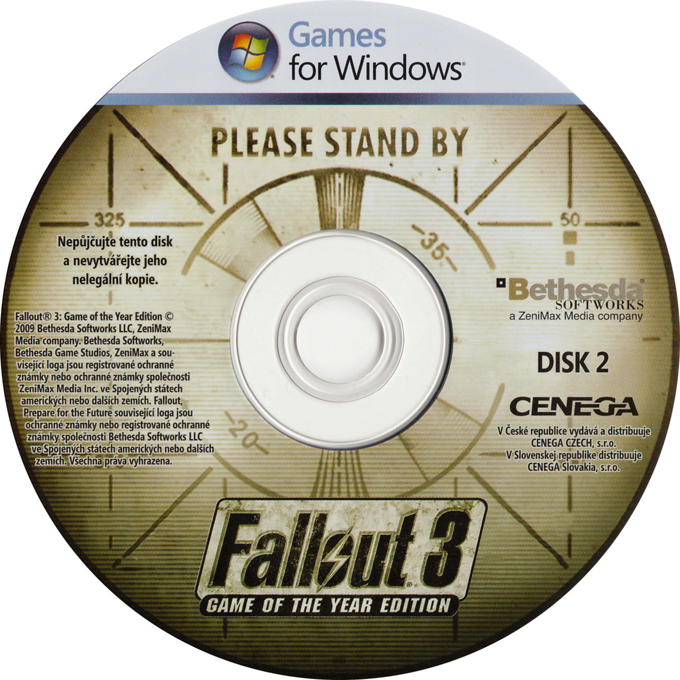 Fallout 3: Game of the Year Edition - CD obal 2
