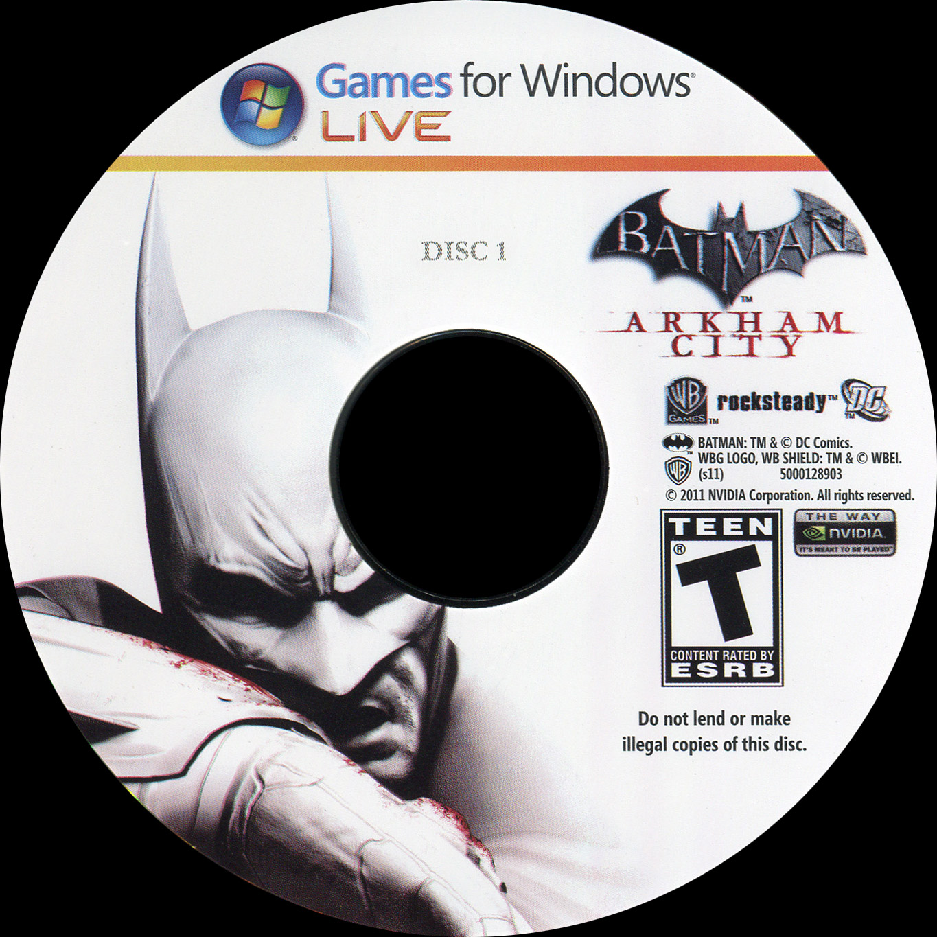 Batman: Arkham City - CD obal