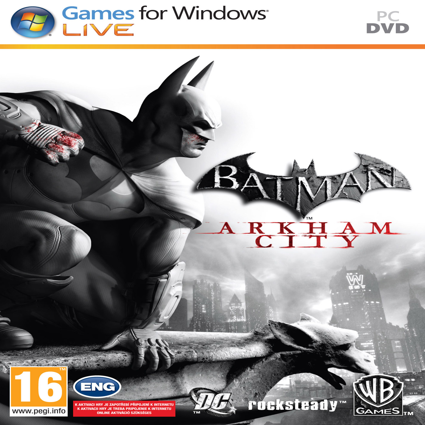 Batman: Arkham City - predn CD obal