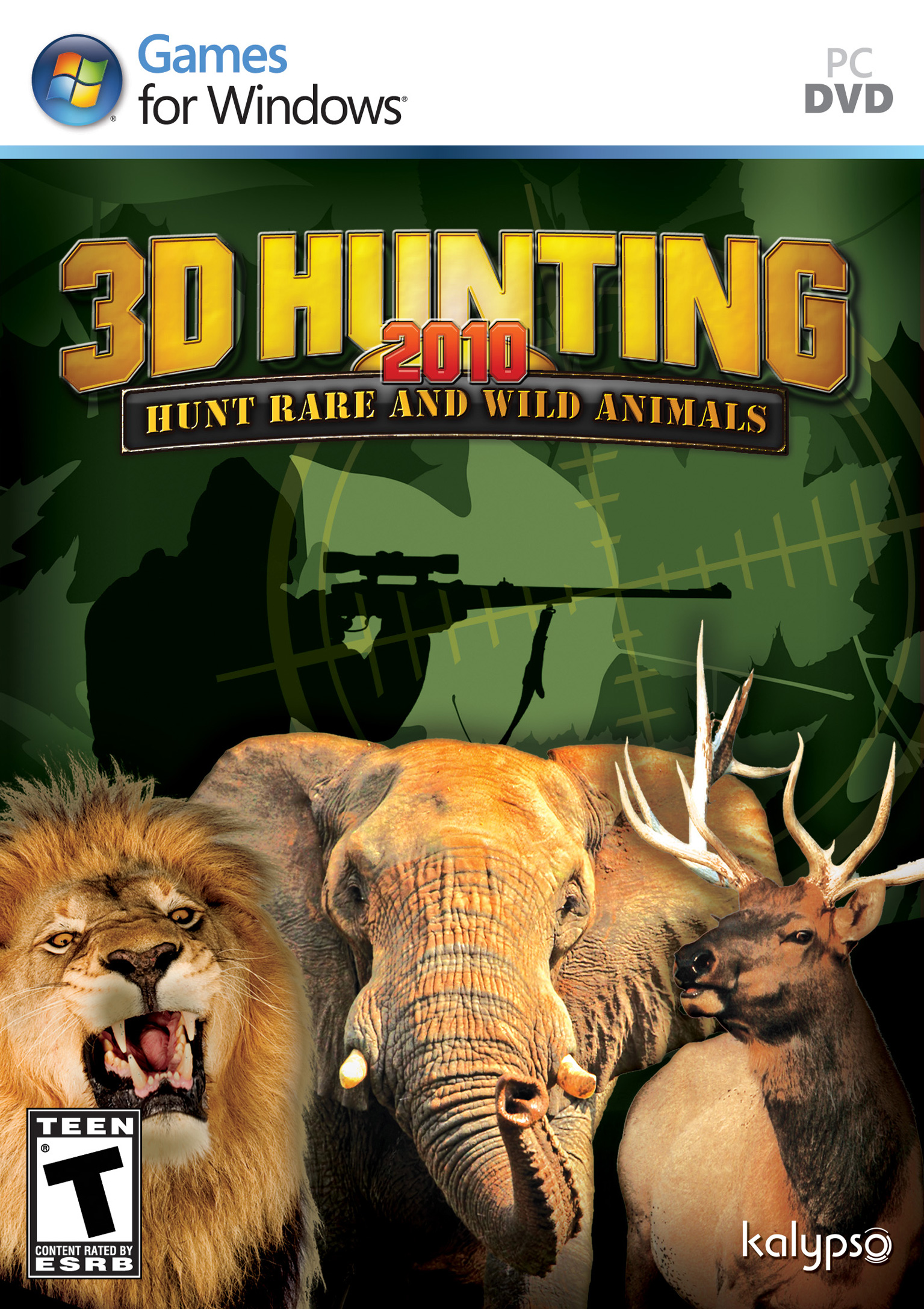 3D Hunting 2010 - predn DVD obal