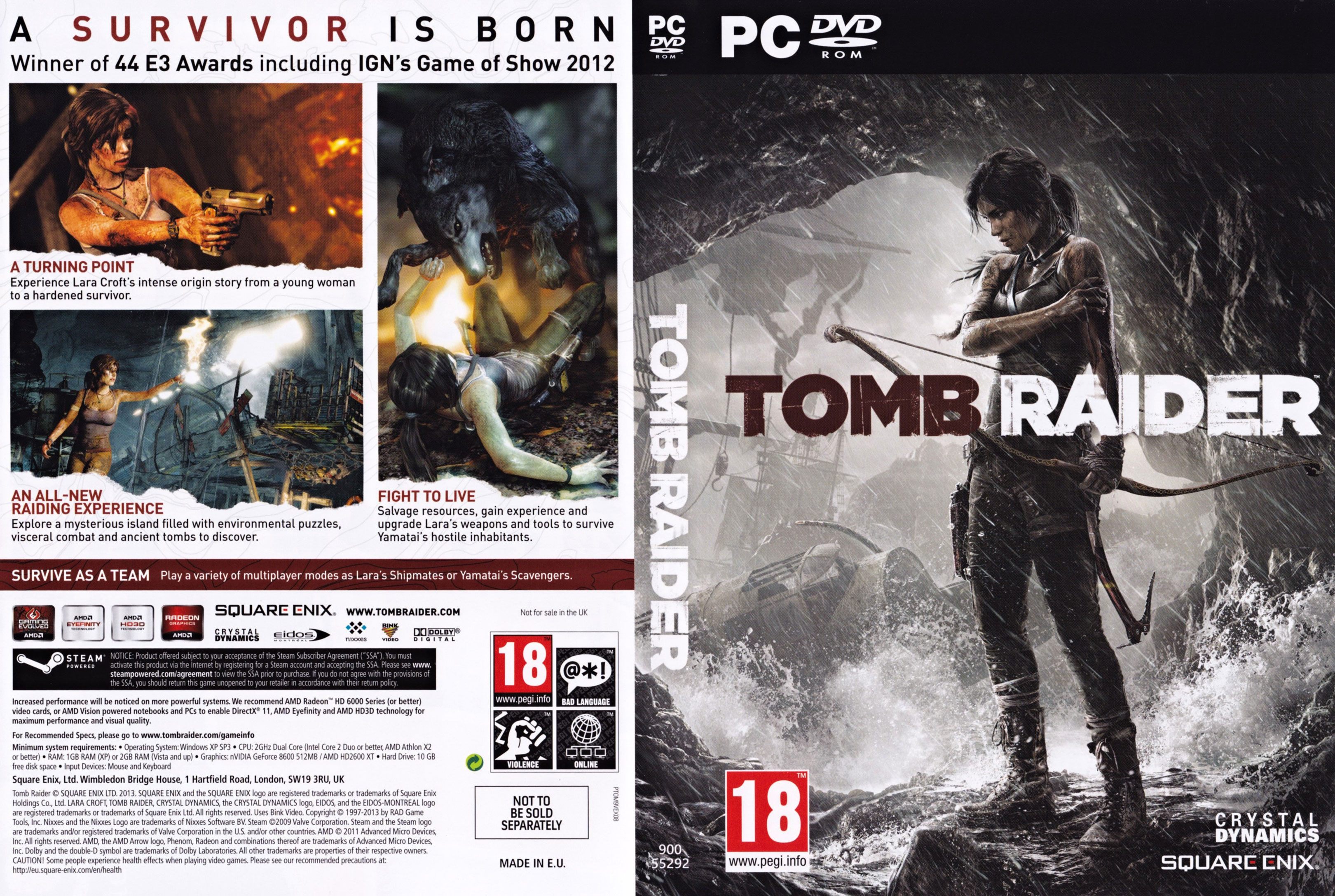 Tomb Raider - DVD obal