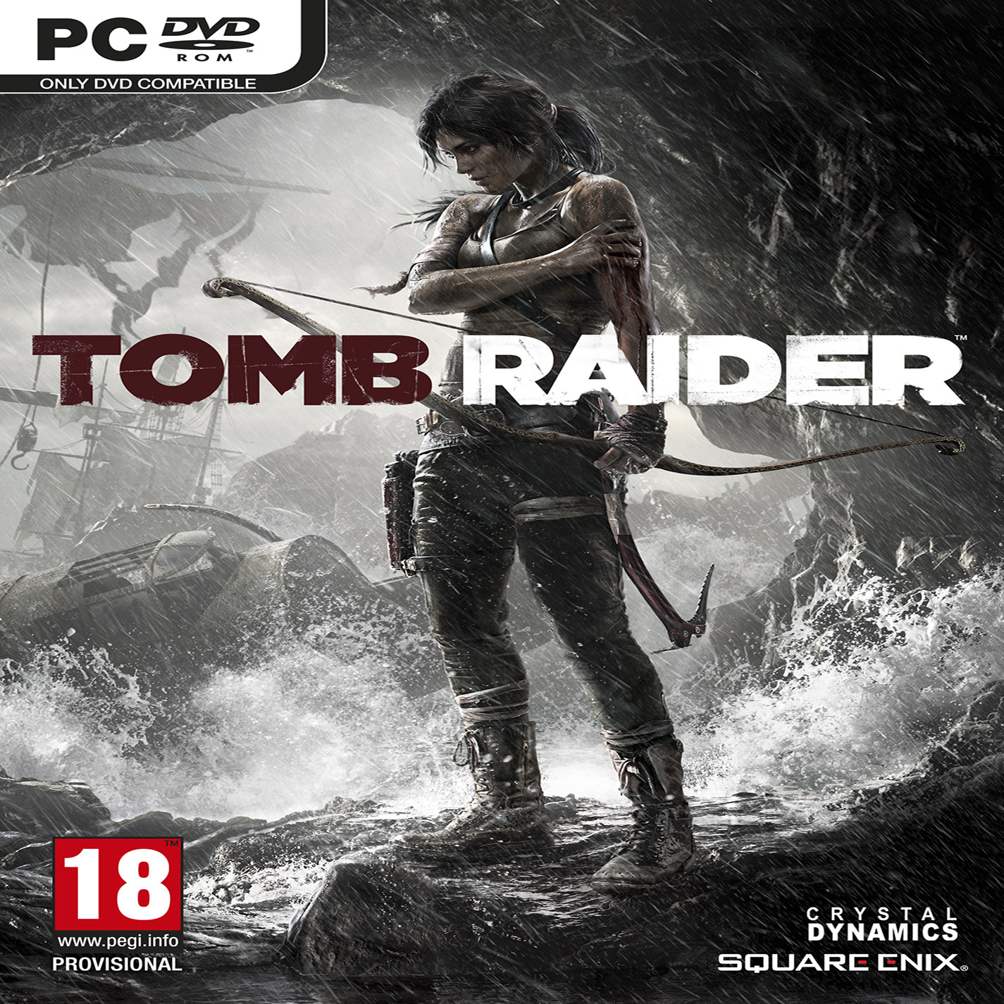 Tomb Raider - predn CD obal