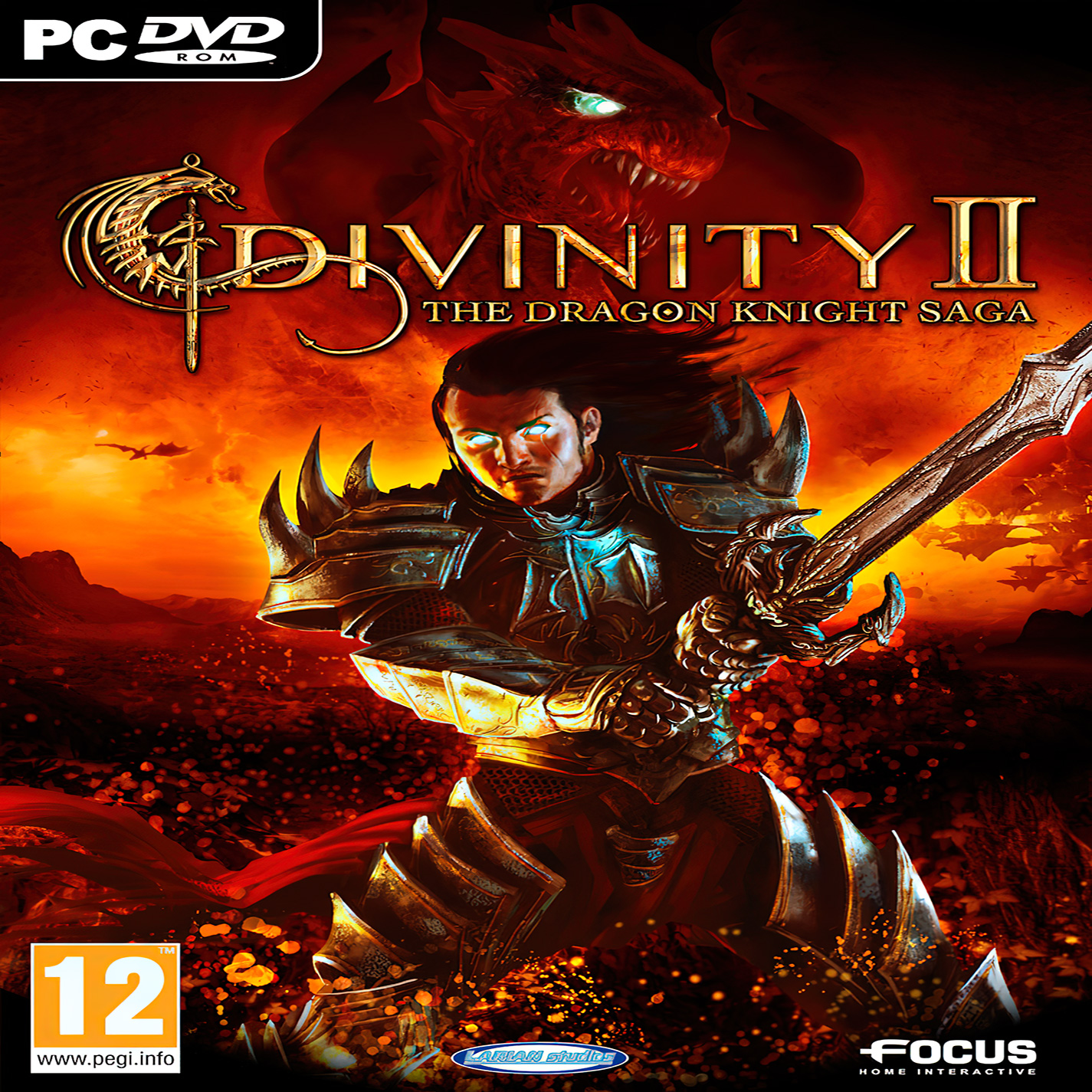 Divinity 2: The Dragon Knight Saga - predn CD obal