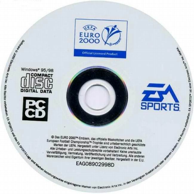 UEFA Euro 2000 - CD obal