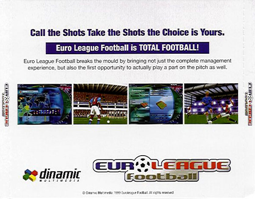 Euroleague Football - zadn CD obal