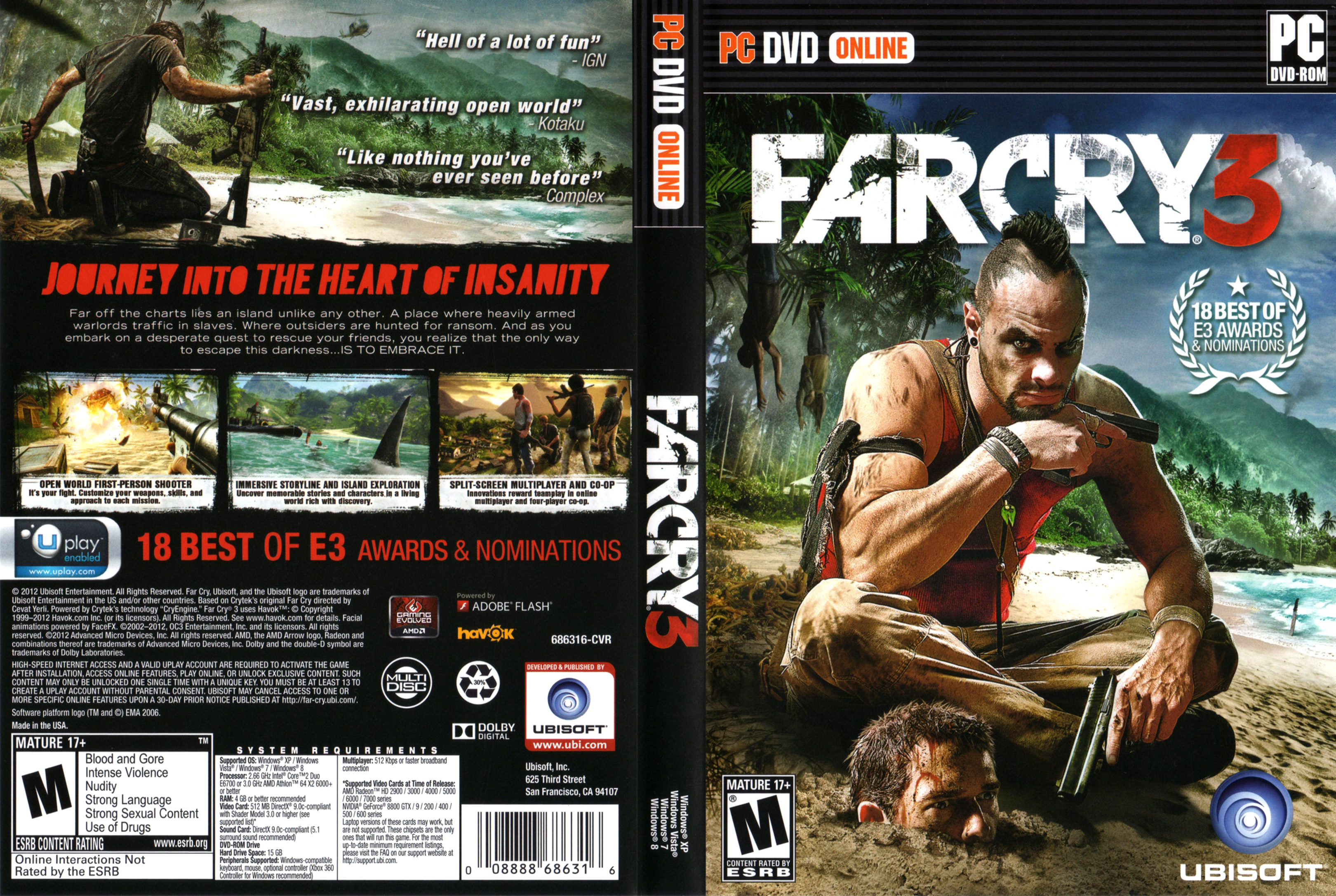 Far Cry 3 - DVD obal 3