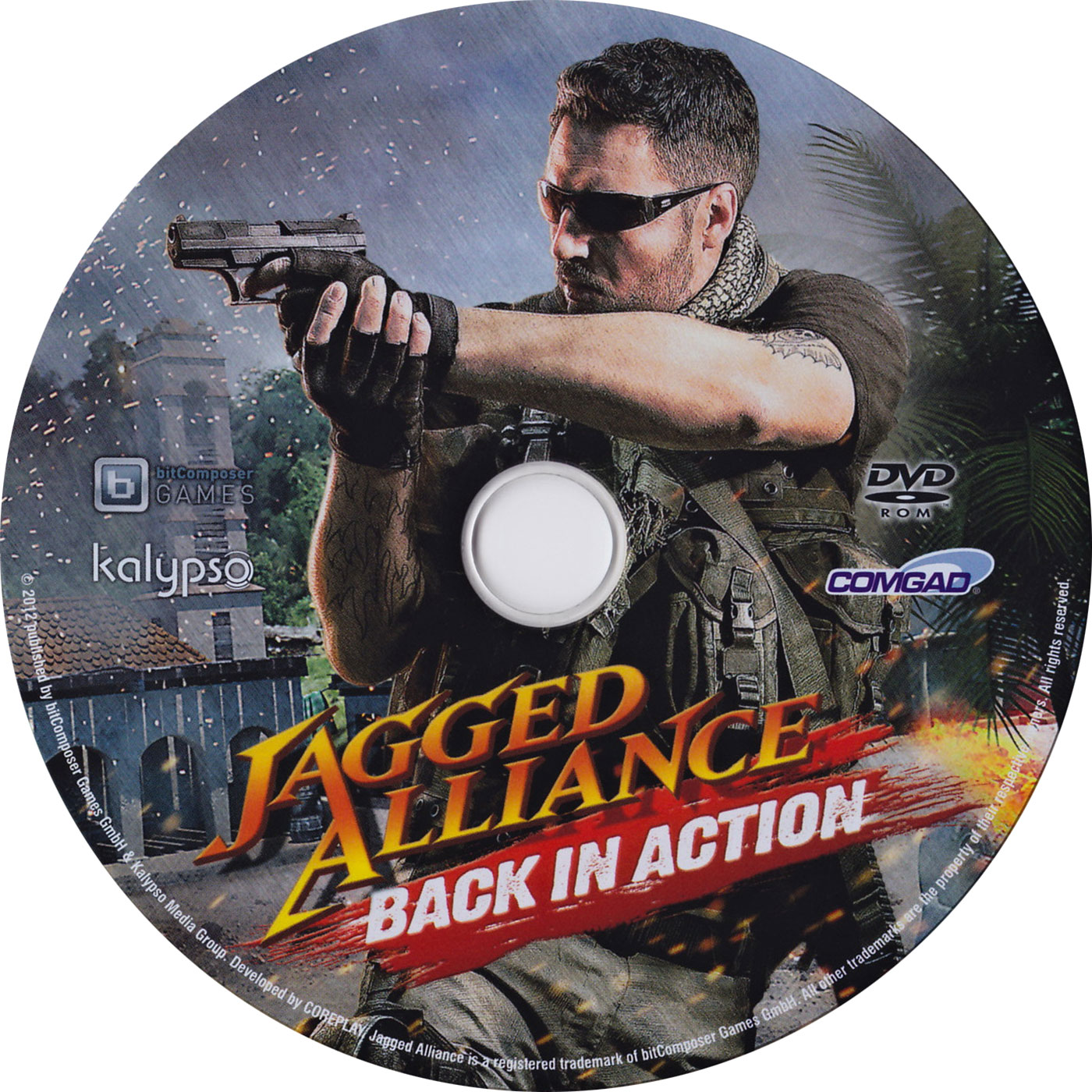Jagged Alliance: Back in Action - CD obal