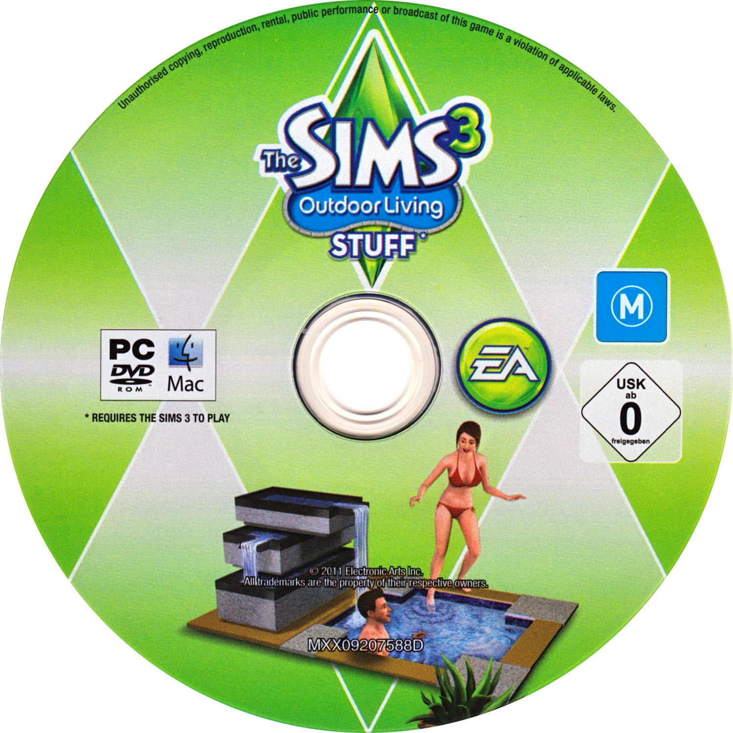 The Sims 3: Outdoor Living Stuff - CD obal