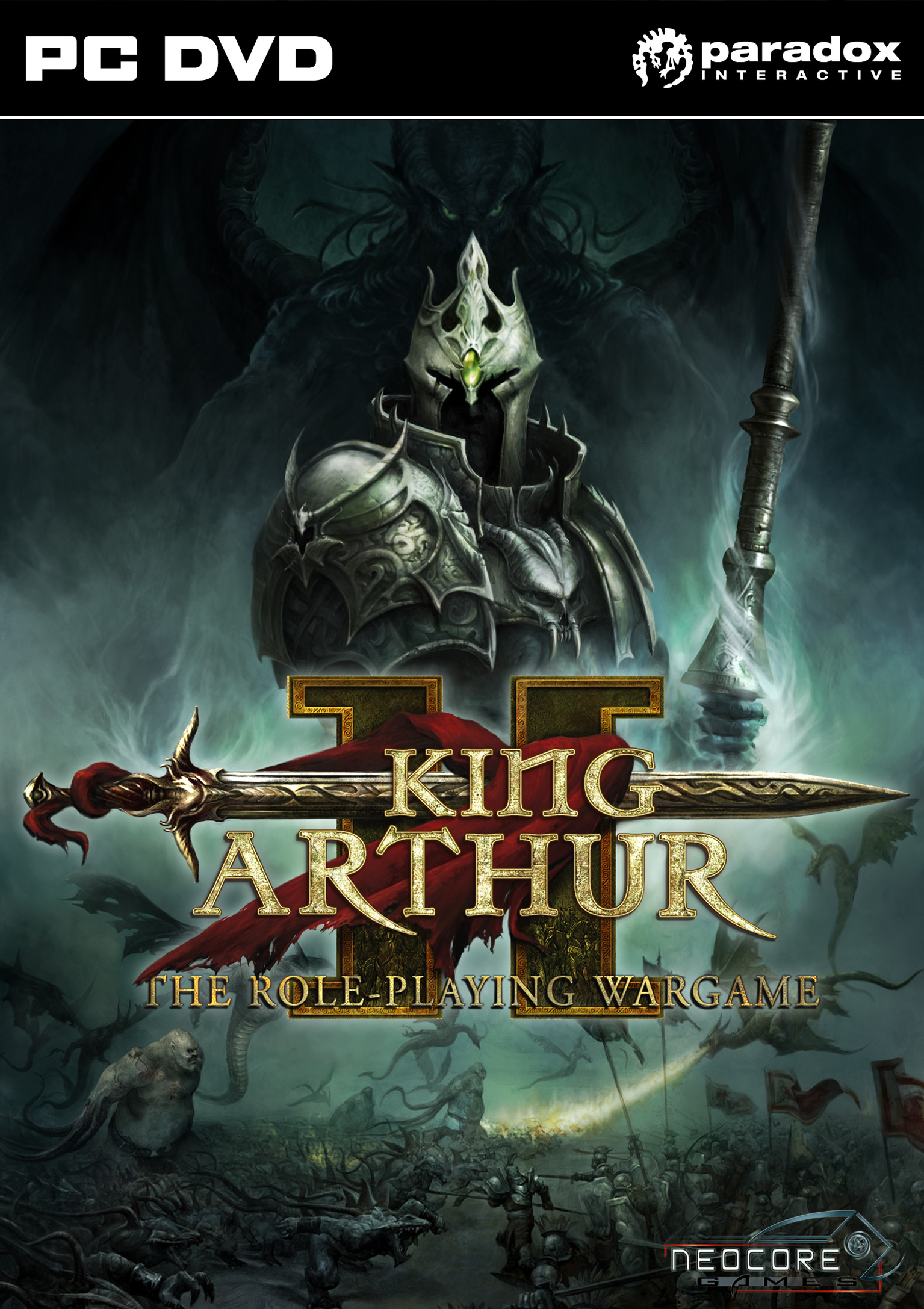 King Arthur II: The Role-playing Wargame - predn DVD obal