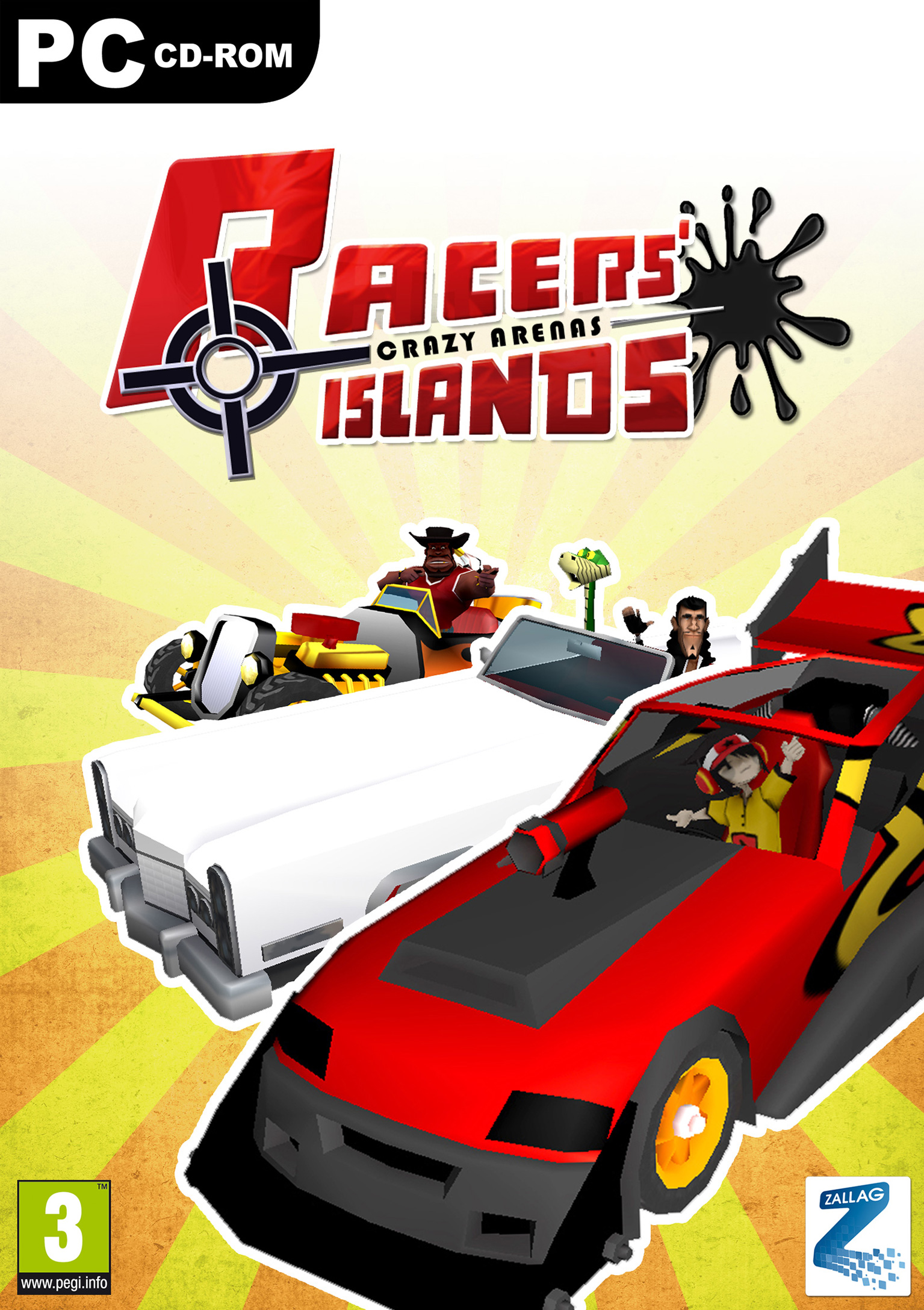 Racers' Islands: Crazy Arenas - predn DVD obal