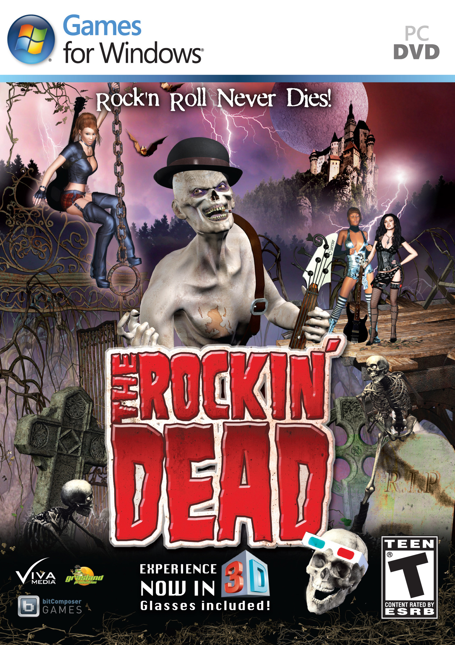 The Rockin' Dead - predn DVD obal