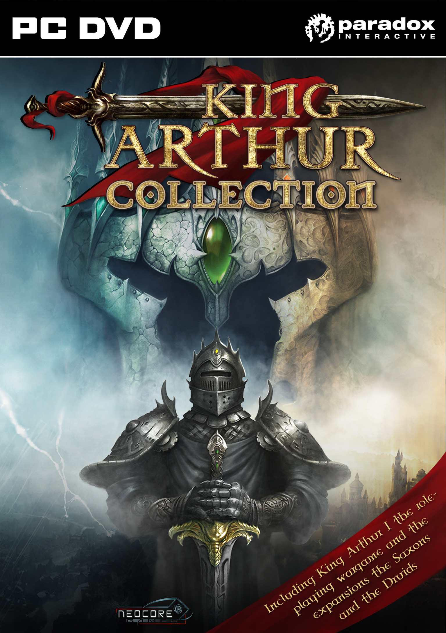 King Arthur Collection - predn DVD obal